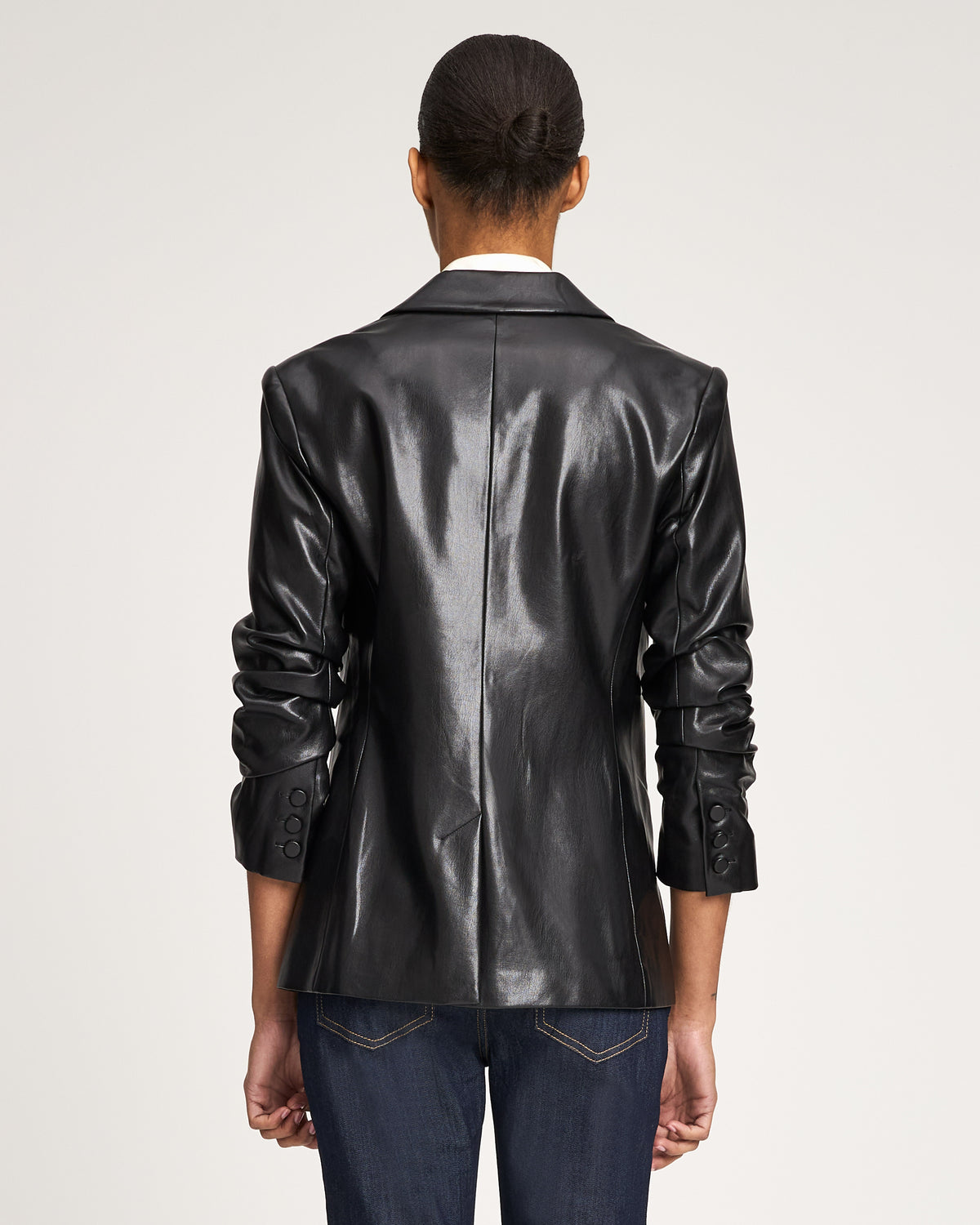 Vegan Leather Kylie Blazer