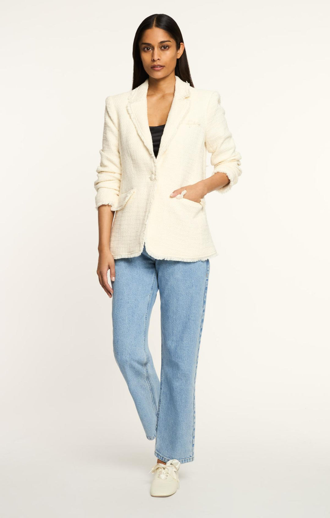 Boucle Khloe Blazer – Cinq à Sept