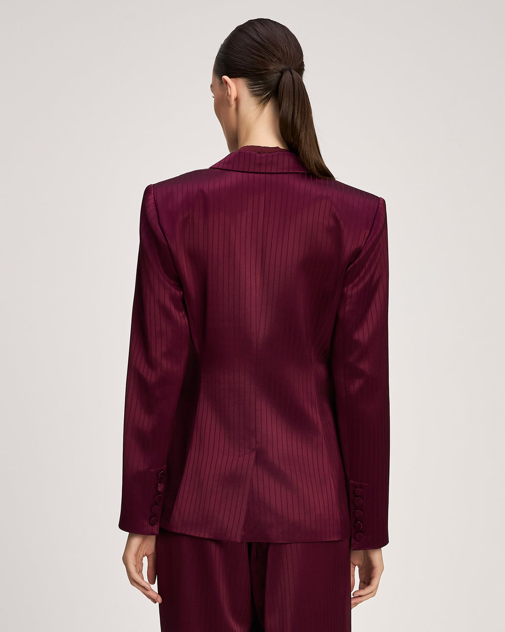 Georgia Satin Stripe Cheyenne Blazer