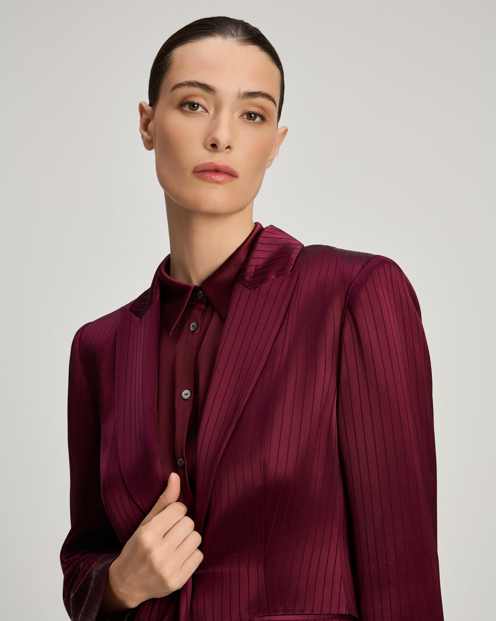 Georgia Satin Stripe Cheyenne Blazer