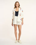 Celeste Vine Scrunched Cheyenne Blazer