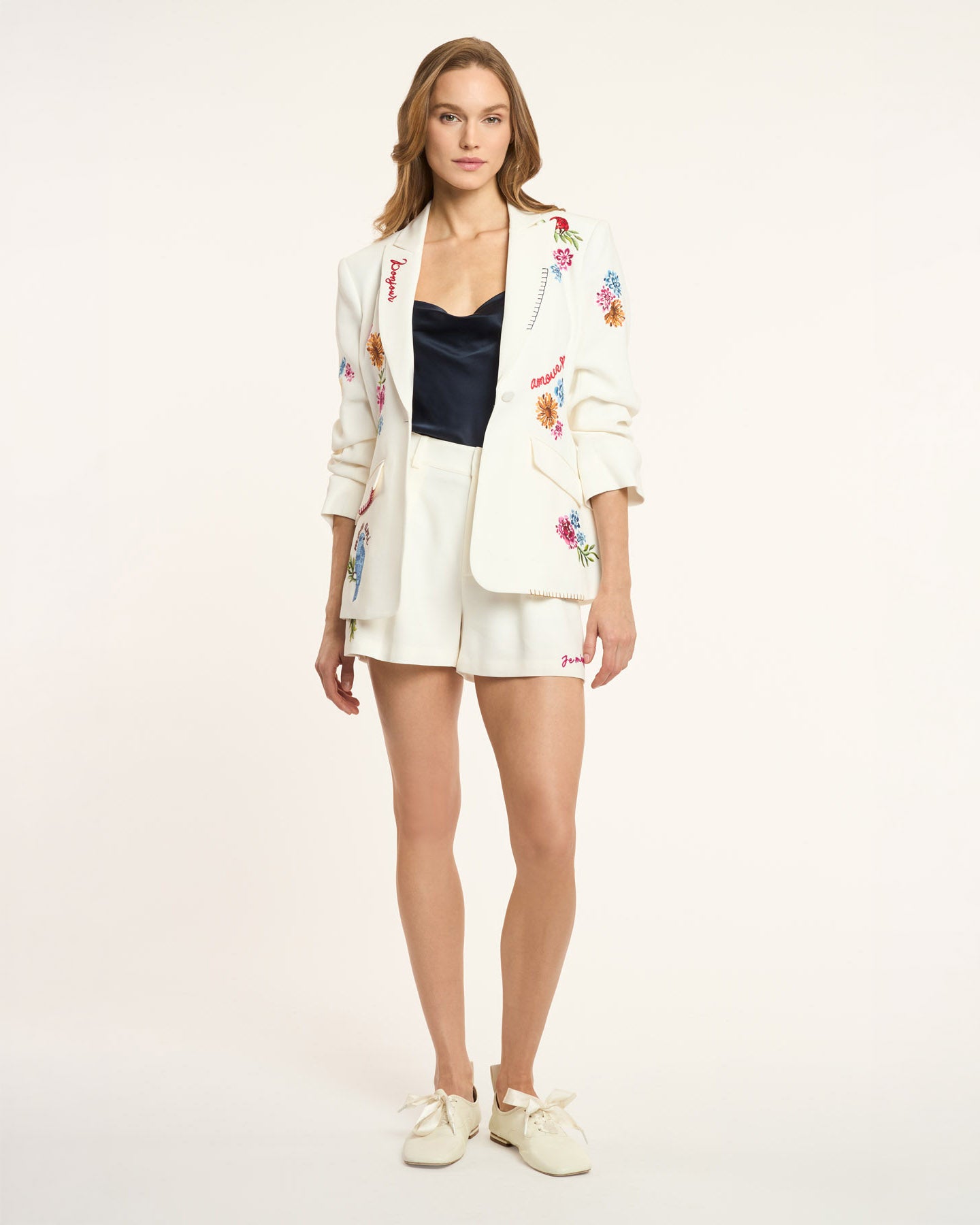 Celeste Vine Scrunched Cheyenne Blazer
