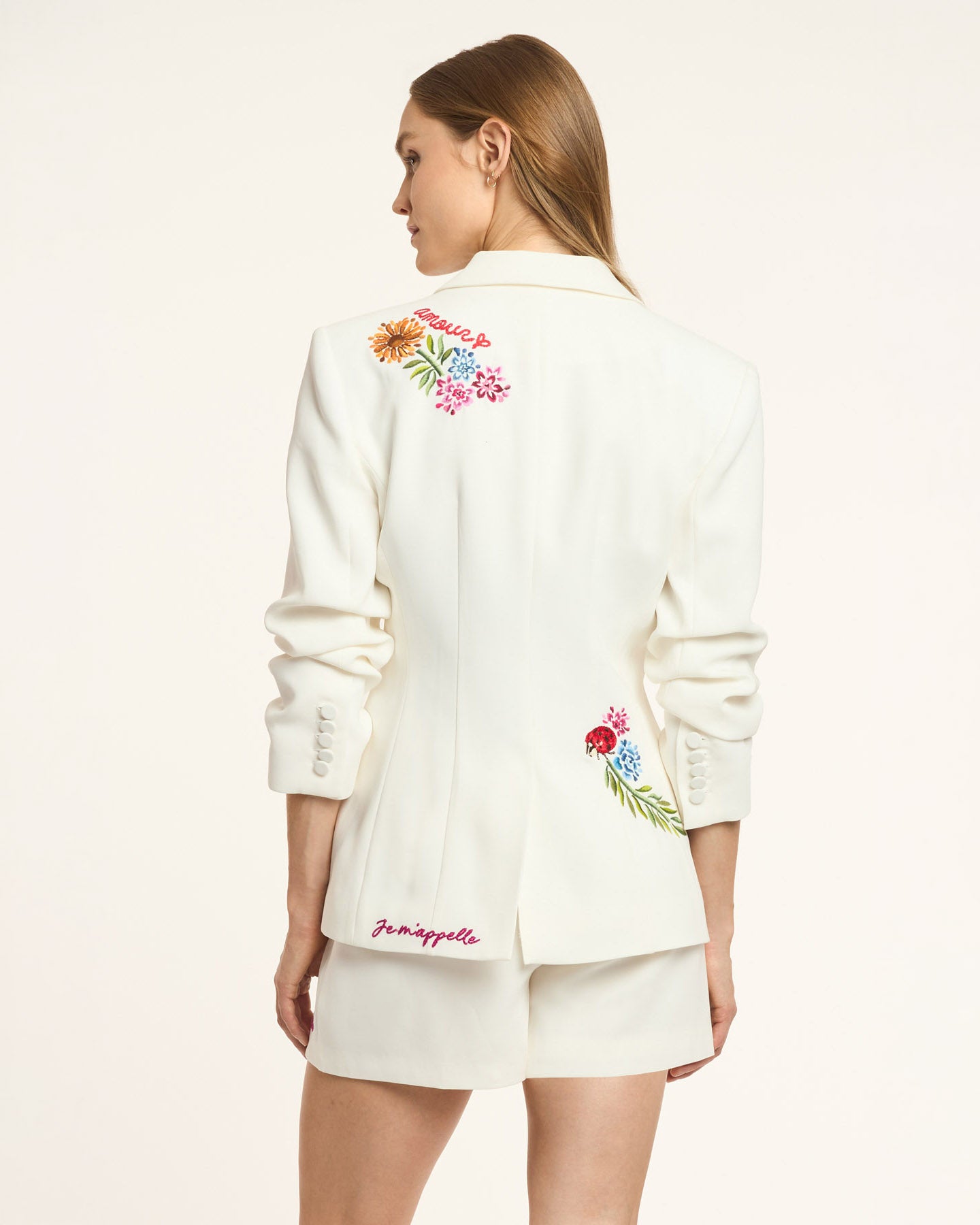 Celeste Vine Scrunched Cheyenne Blazer