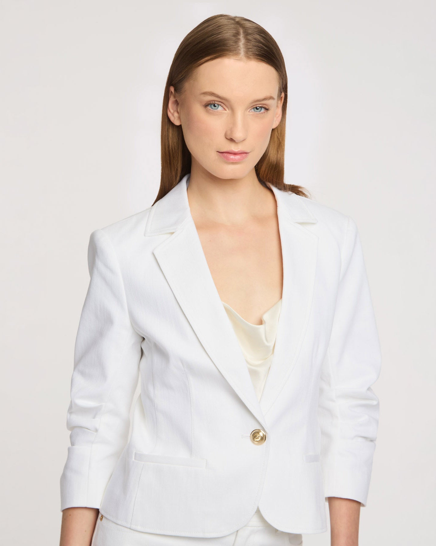 Le Petit Khloe Jean Blazer