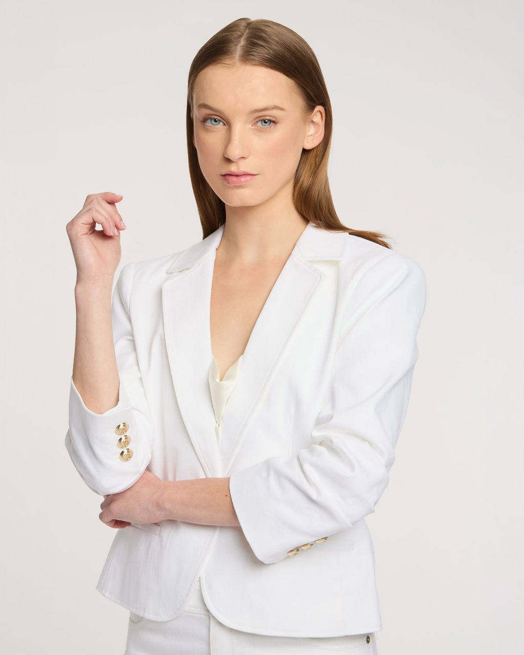 Le Petit Khloe Jean Blazer