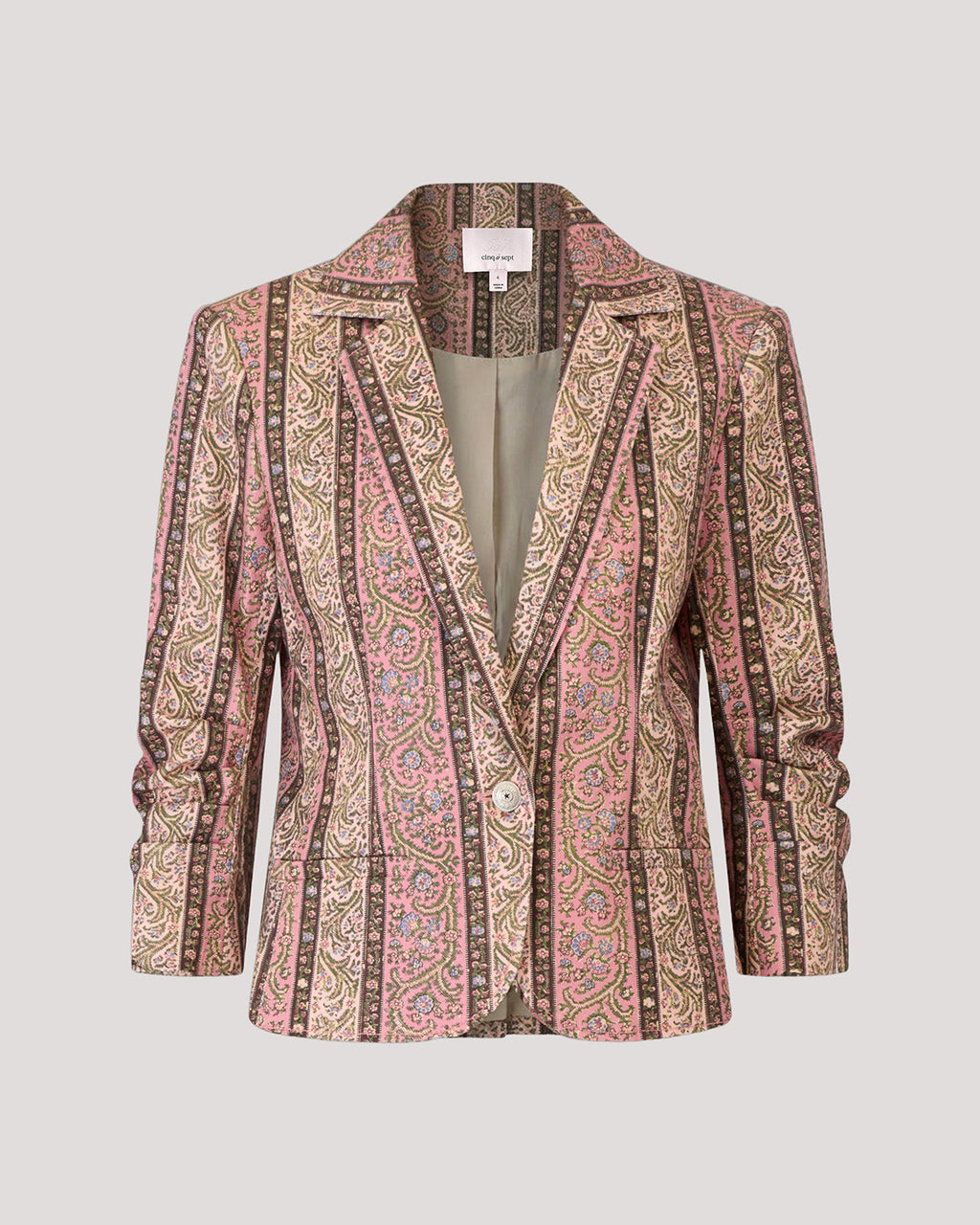 Pepper Paisley Le Petit Khloe Jean Blazer