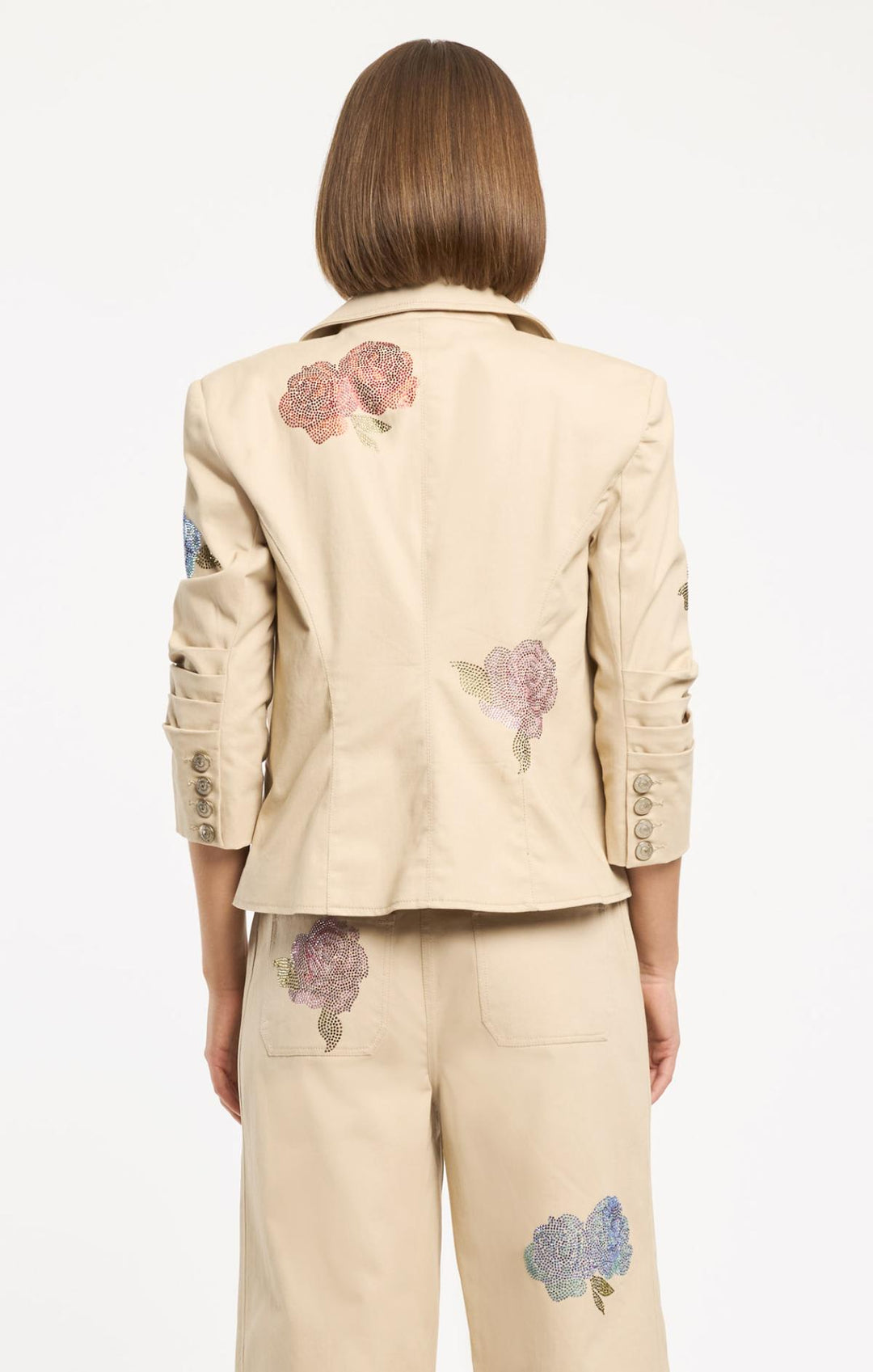 Heatset Roses Le Petit Khloe Blazer – Cinq à Sept