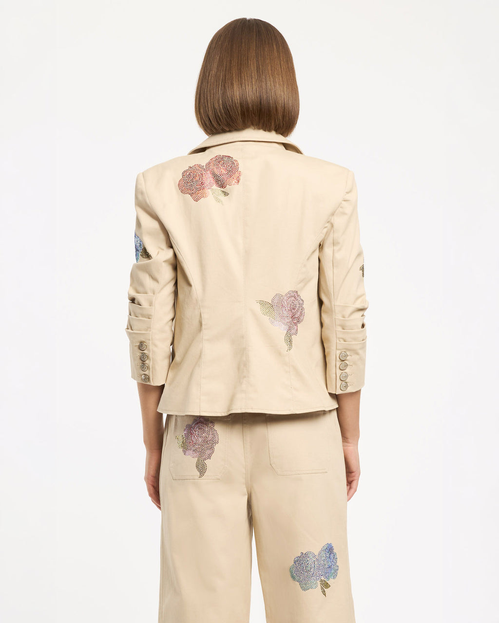 Heatset Roses Le Petit Khloe Blazer