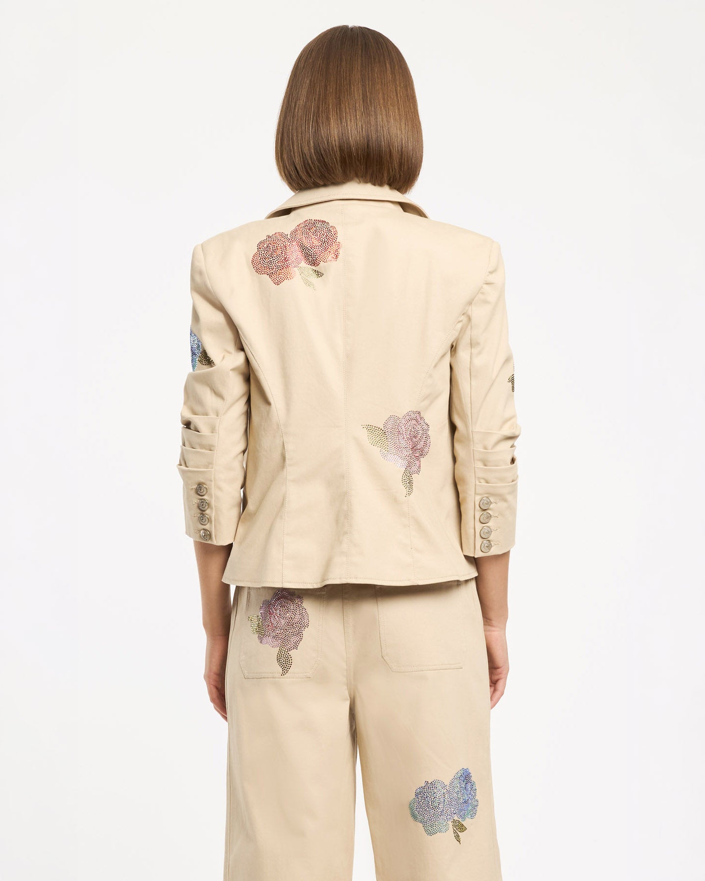 Heatset Roses Le Petit Khloe Blazer