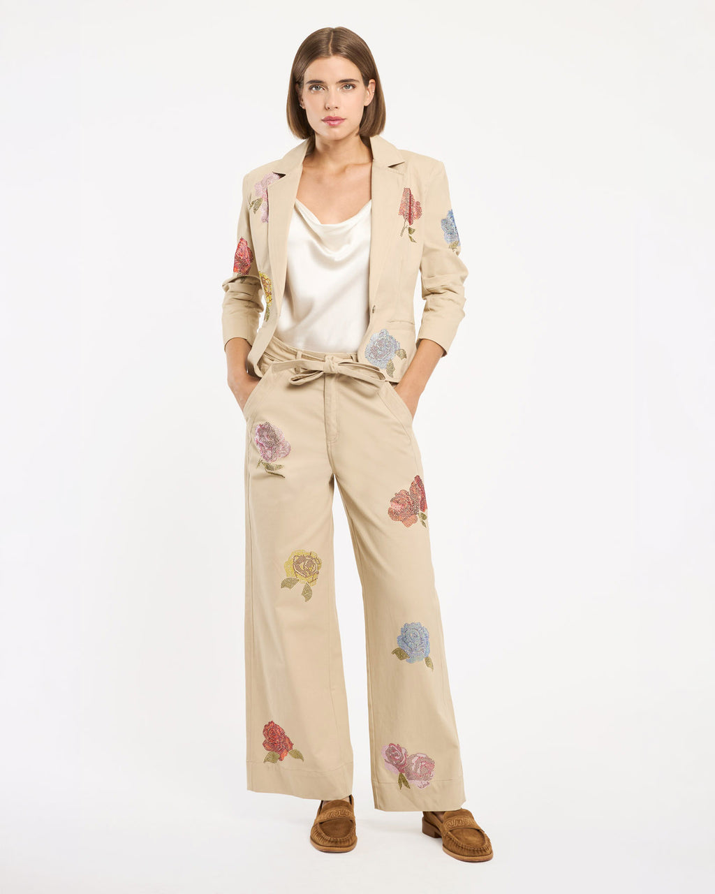 Heatset Roses Le Petit Khloe Blazer
