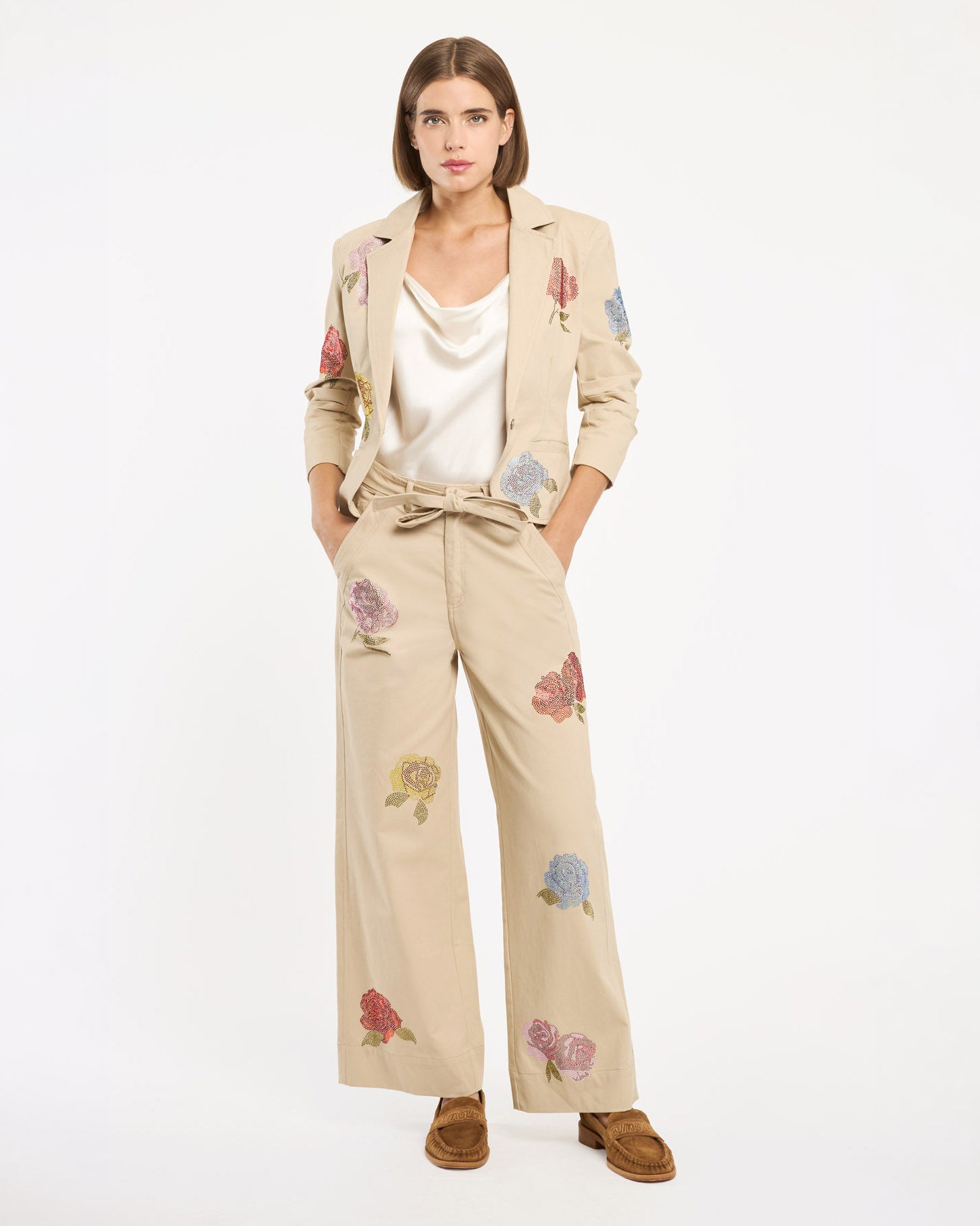 Heatset Roses Le Petit Khloe Blazer