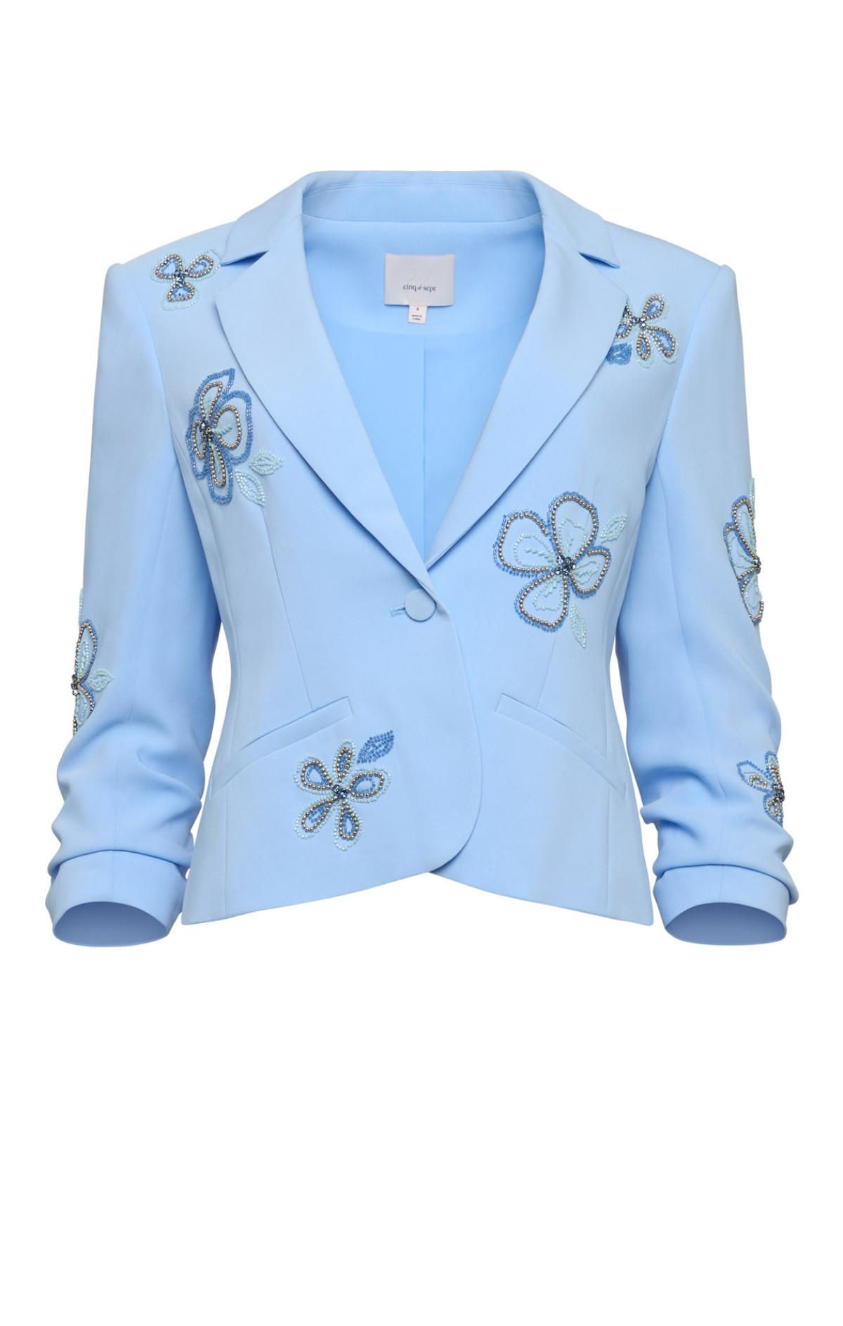 Beaded Flowers Le Petit Khloe Blazer