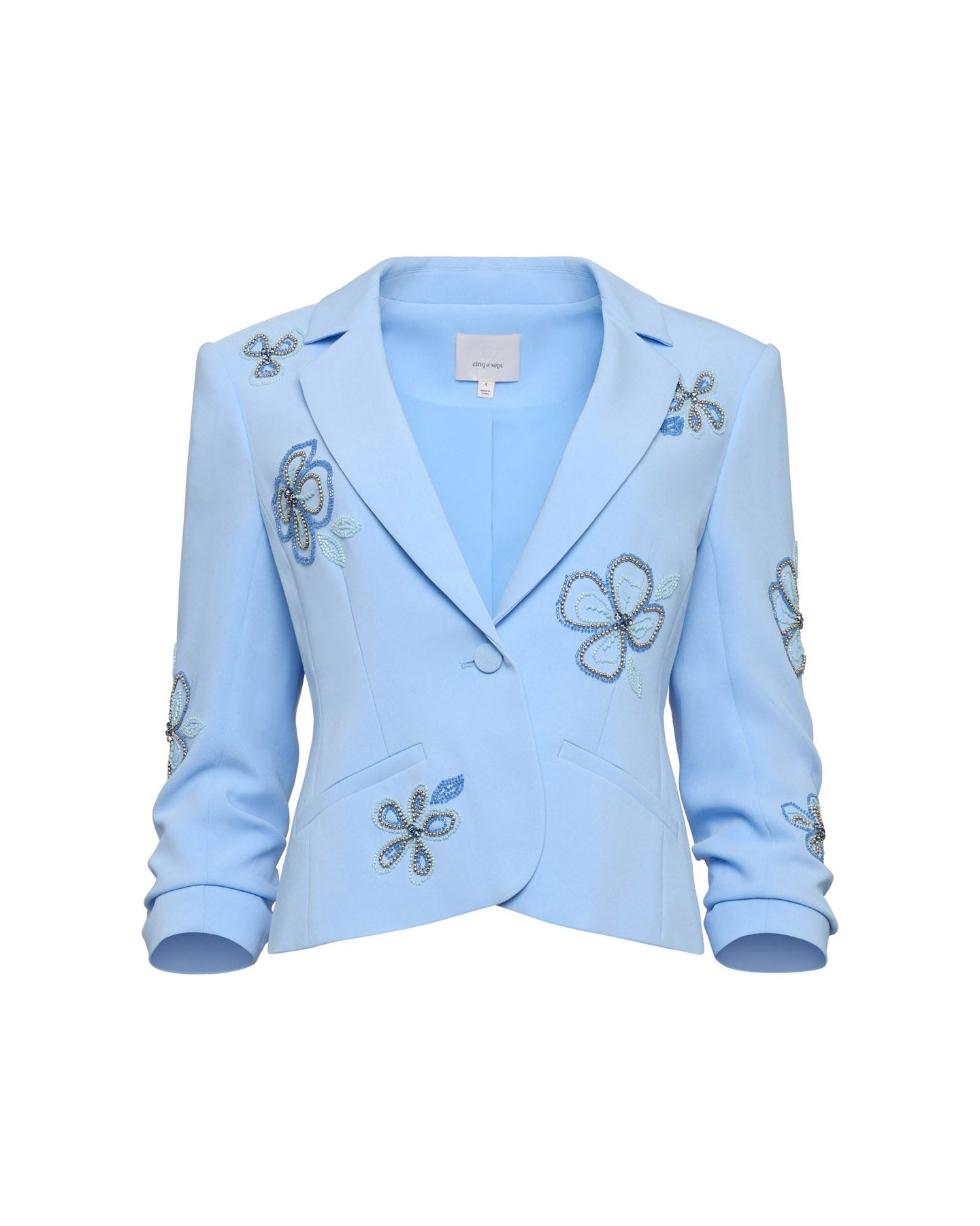 Beaded Flowers Le Petit Khloe Blazer