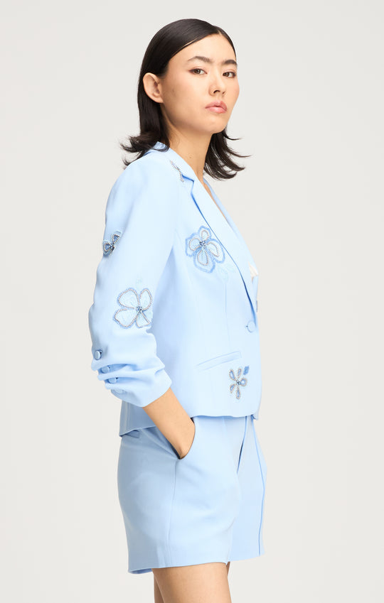 Beaded Flowers Le Petit Khloe Blazer