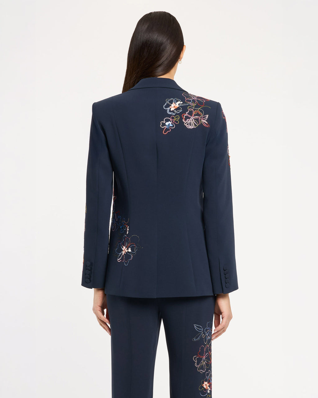 Blooming Linework Karlie Blazer