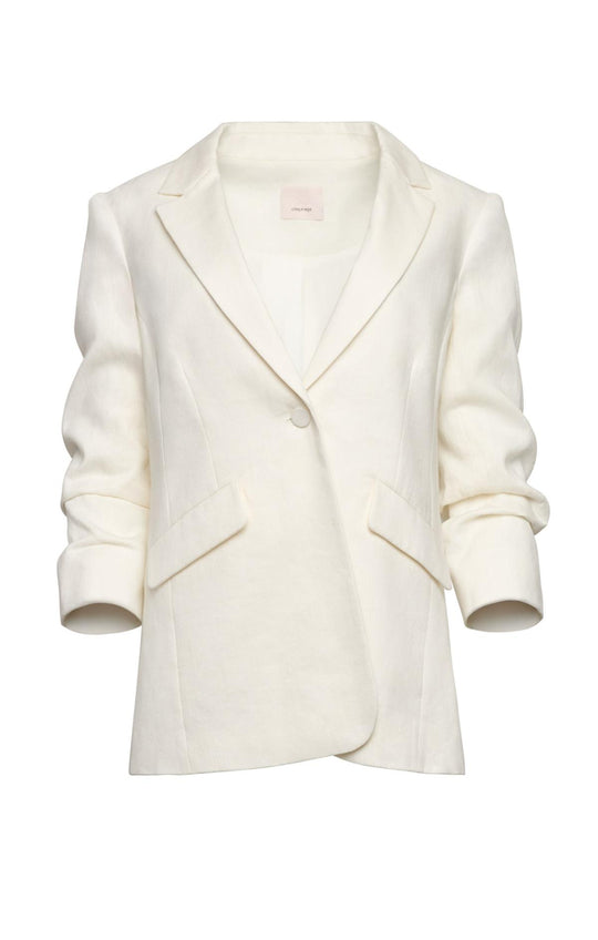 Linen Suiting Kylie Blazer