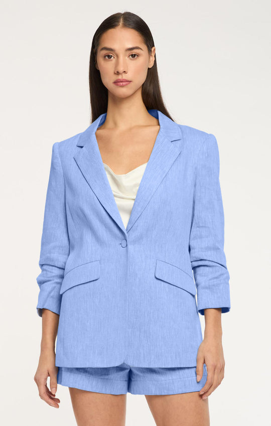Linen Suiting Kylie Blazer