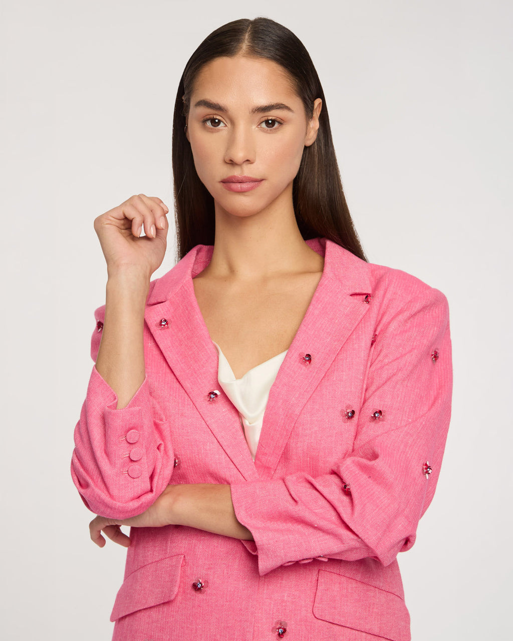 Wildflower Paillette Kylie Blazer