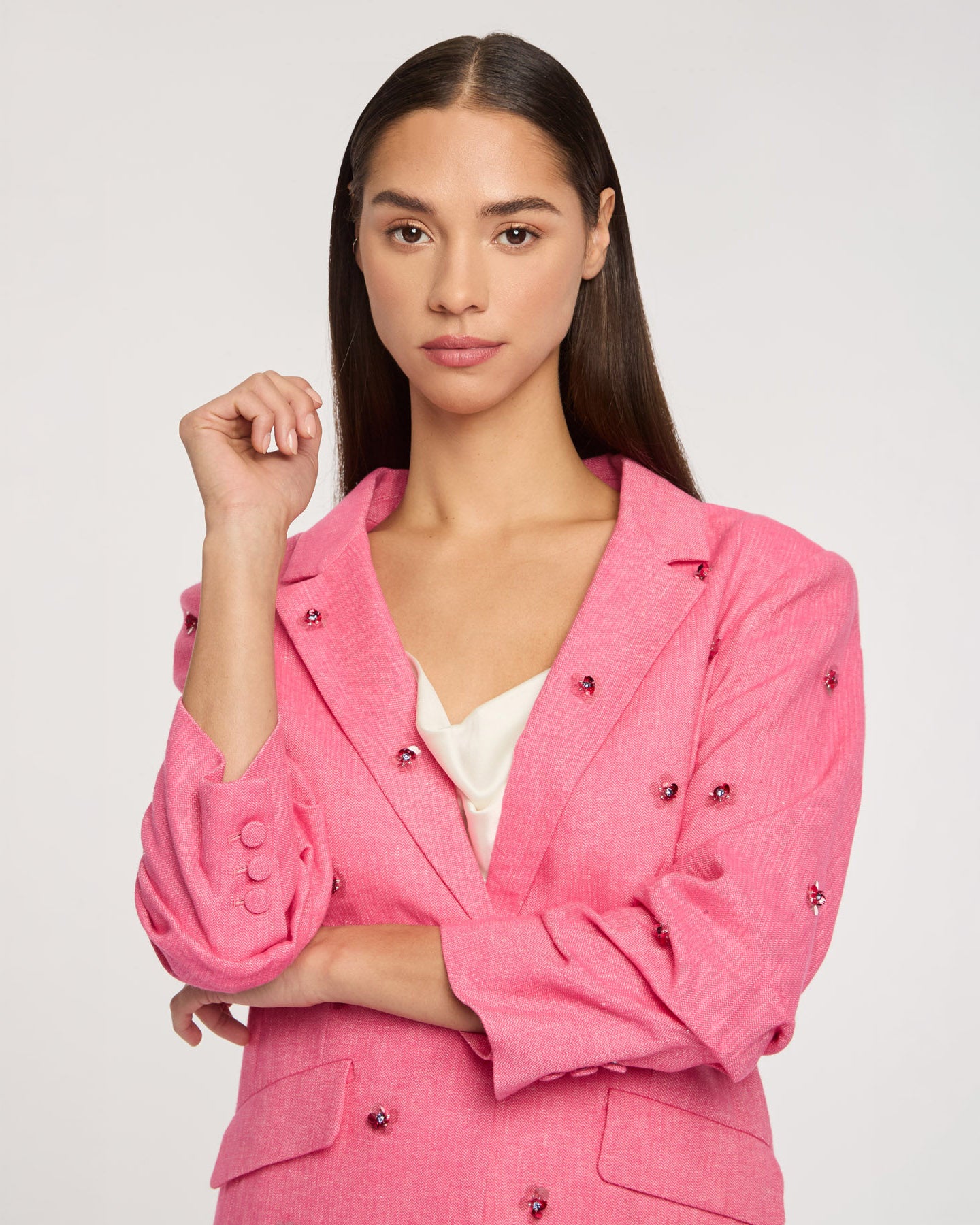 Wildflower Paillette Kylie Blazer