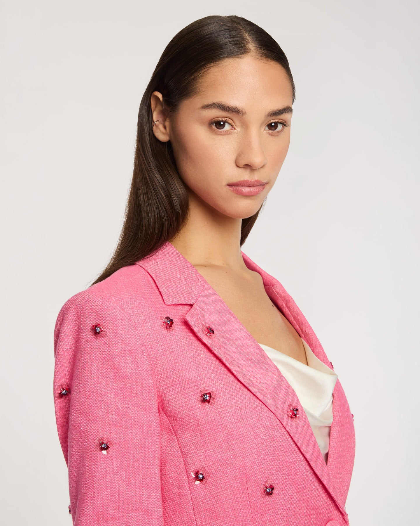Wildflower Paillette Kylie Blazer