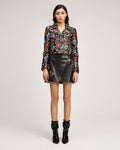 All Over Floral Embroidered Genevive Jacket