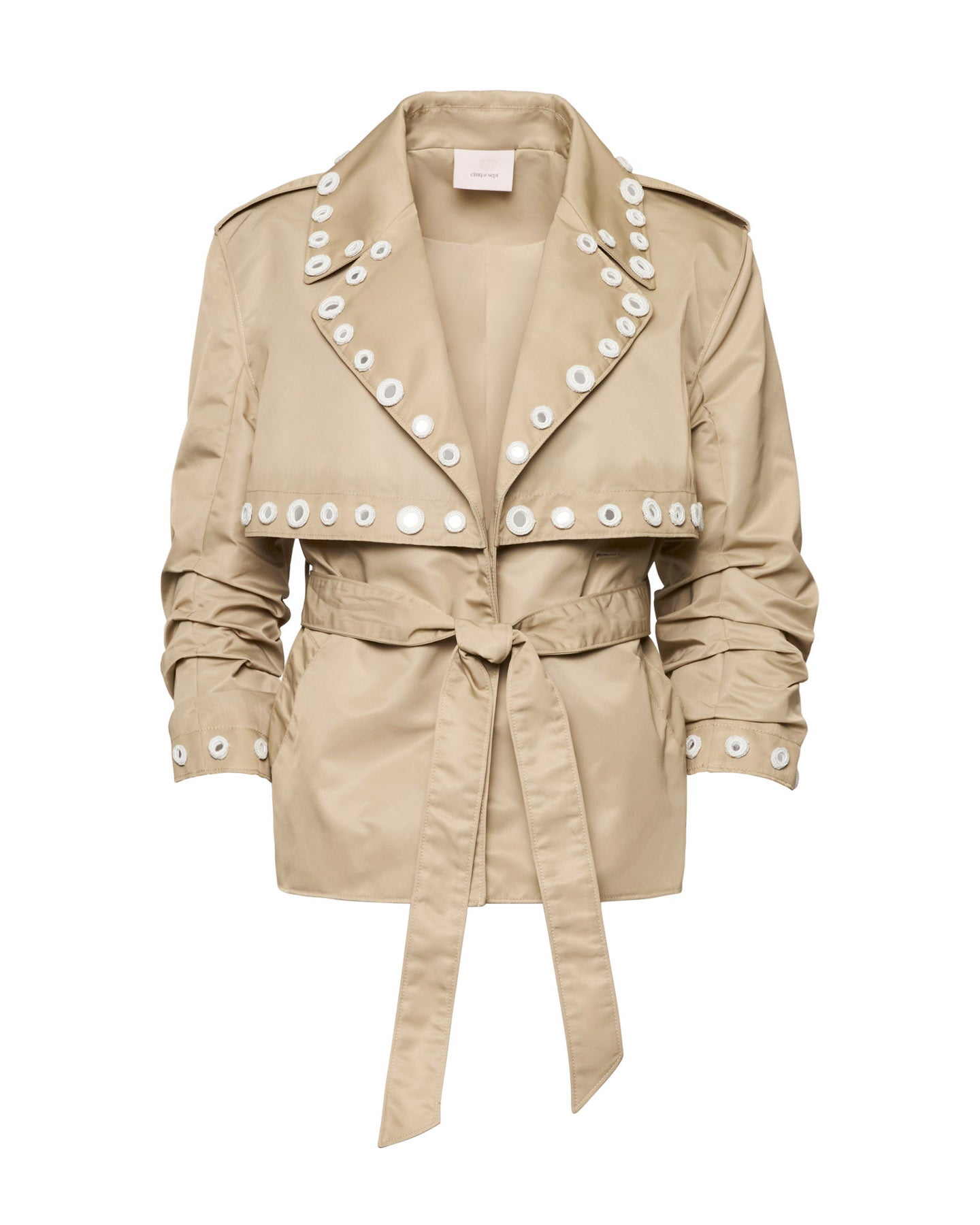 Crochet Mirrors Short Yates Trench