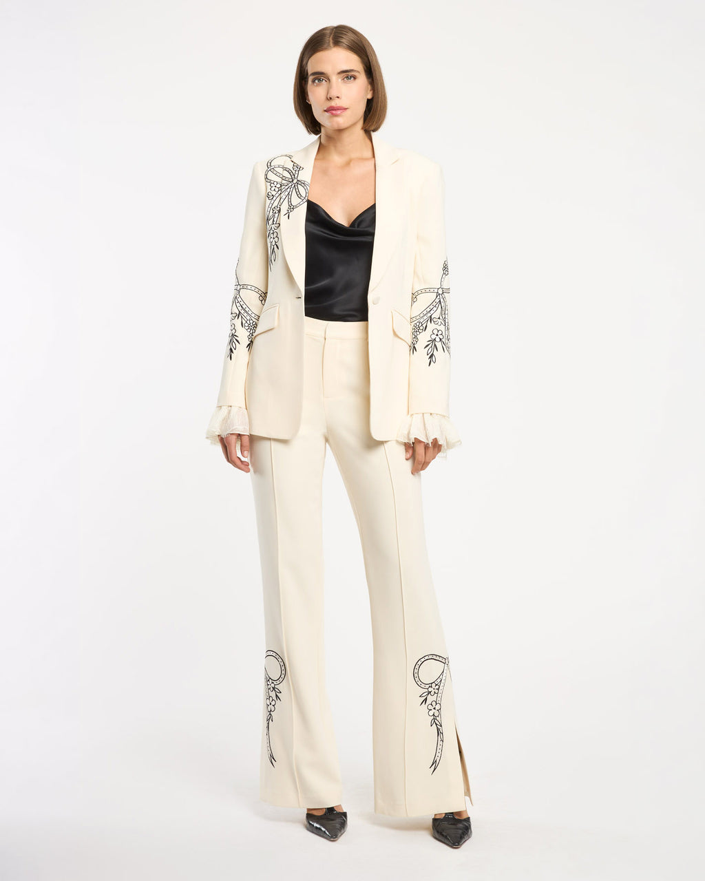 Cascading Ribbon Abeline Pant