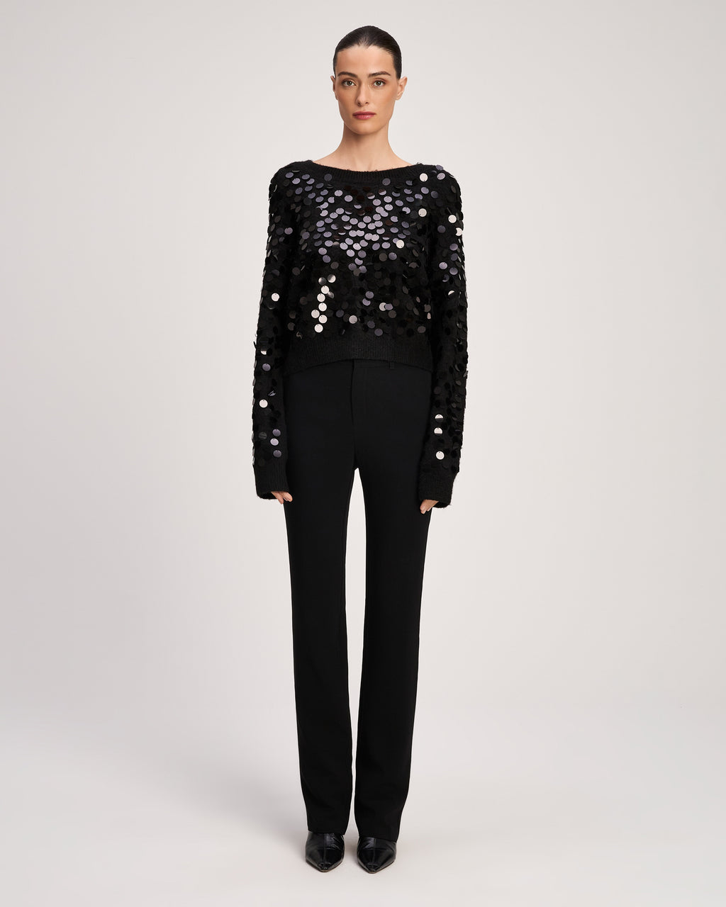 Briana Paillette Pullover