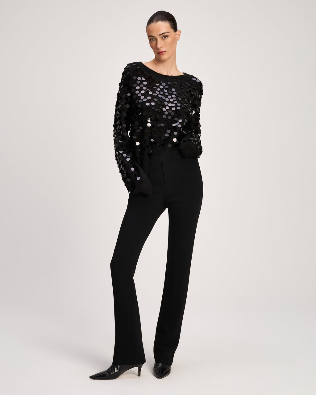 Briana Paillette Pullover