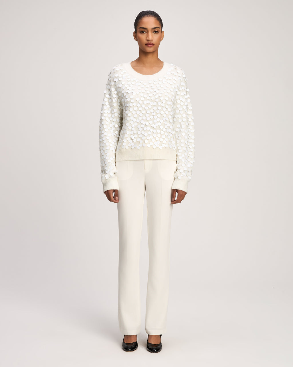 Briana Paillette Pullover