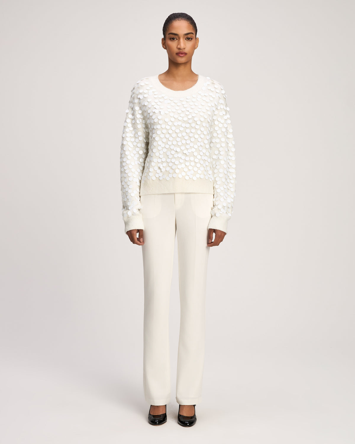 Briana Paillette Pullover