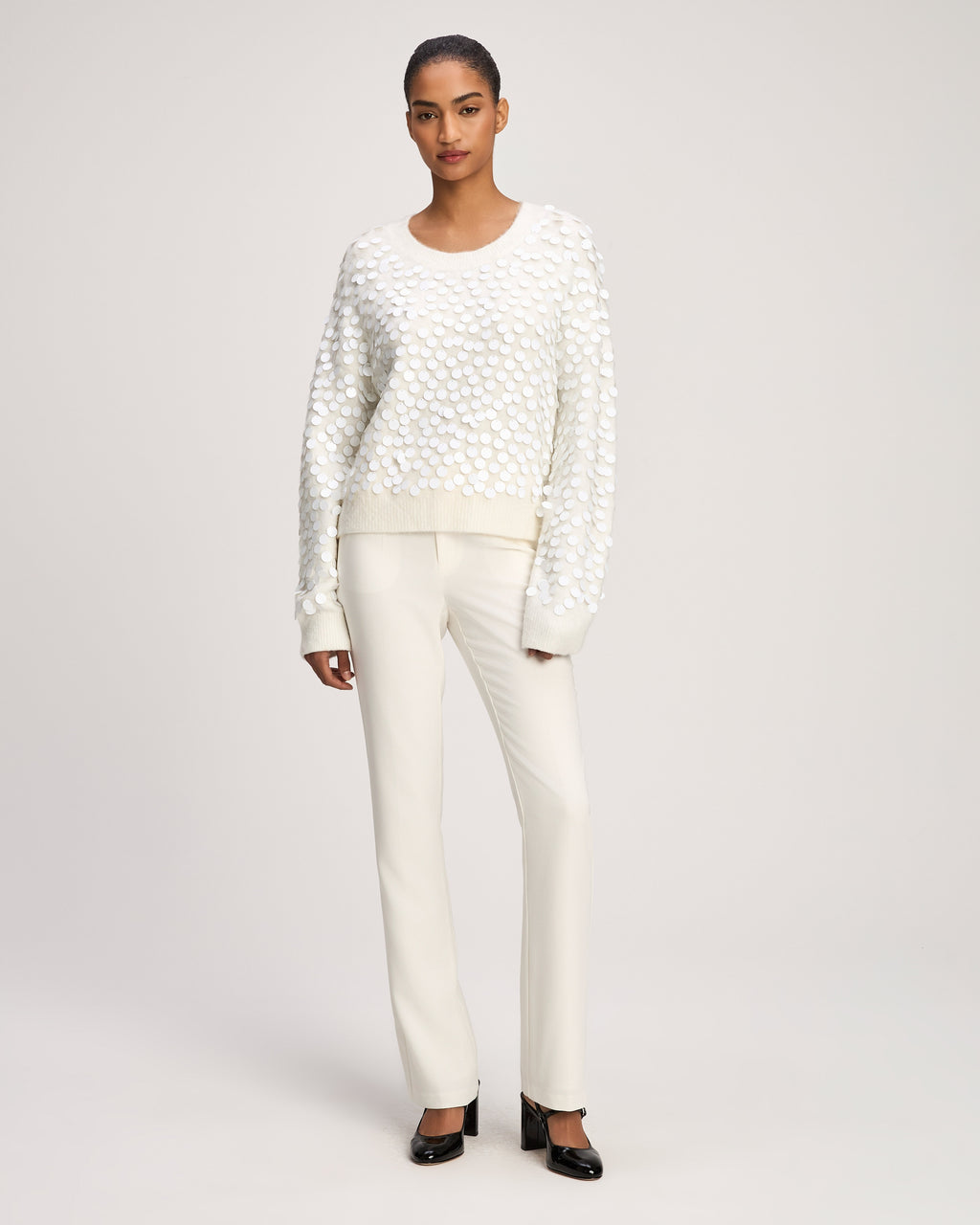 Briana Paillette Pullover