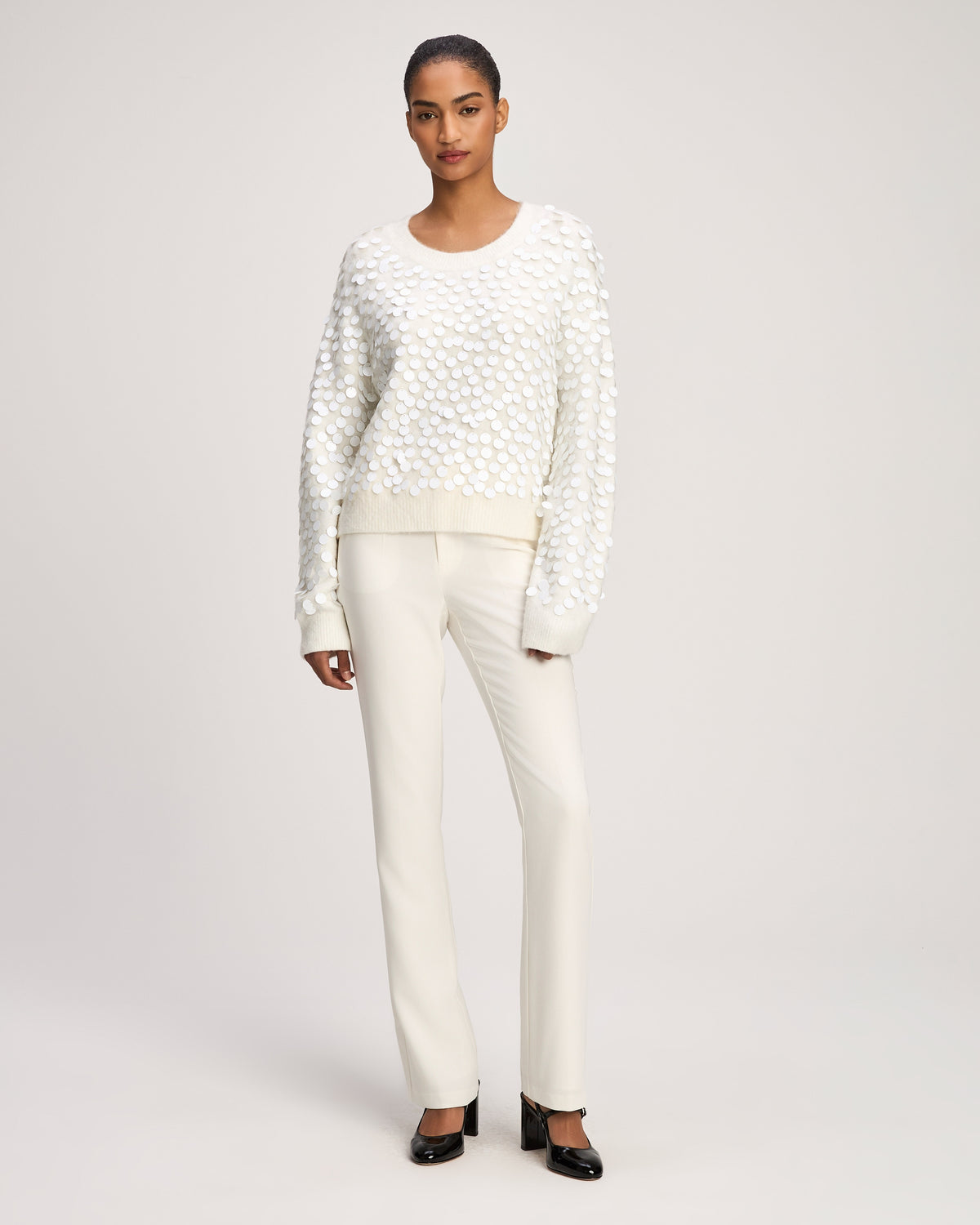 Briana Paillette Pullover
