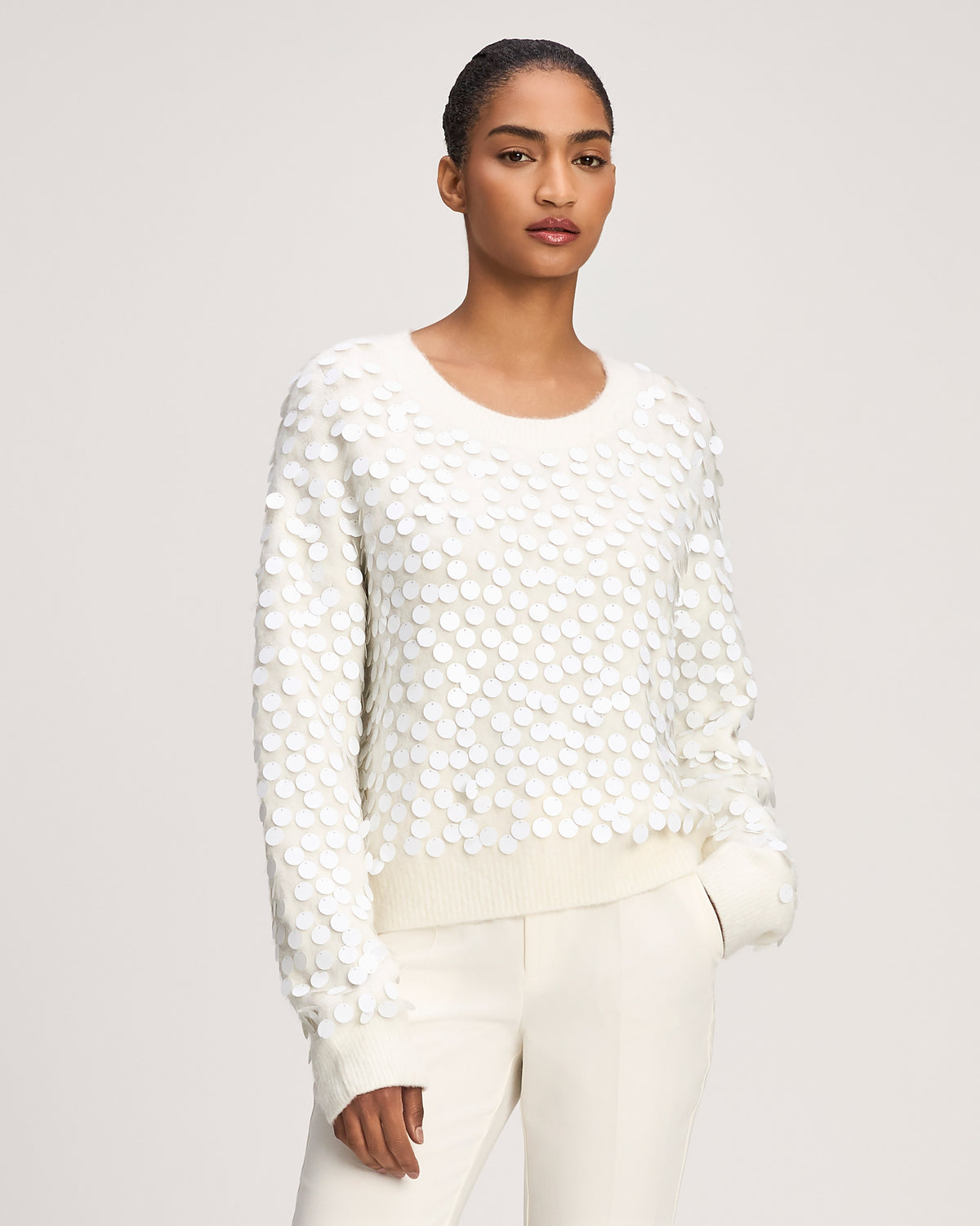 Briana Paillette Pullover