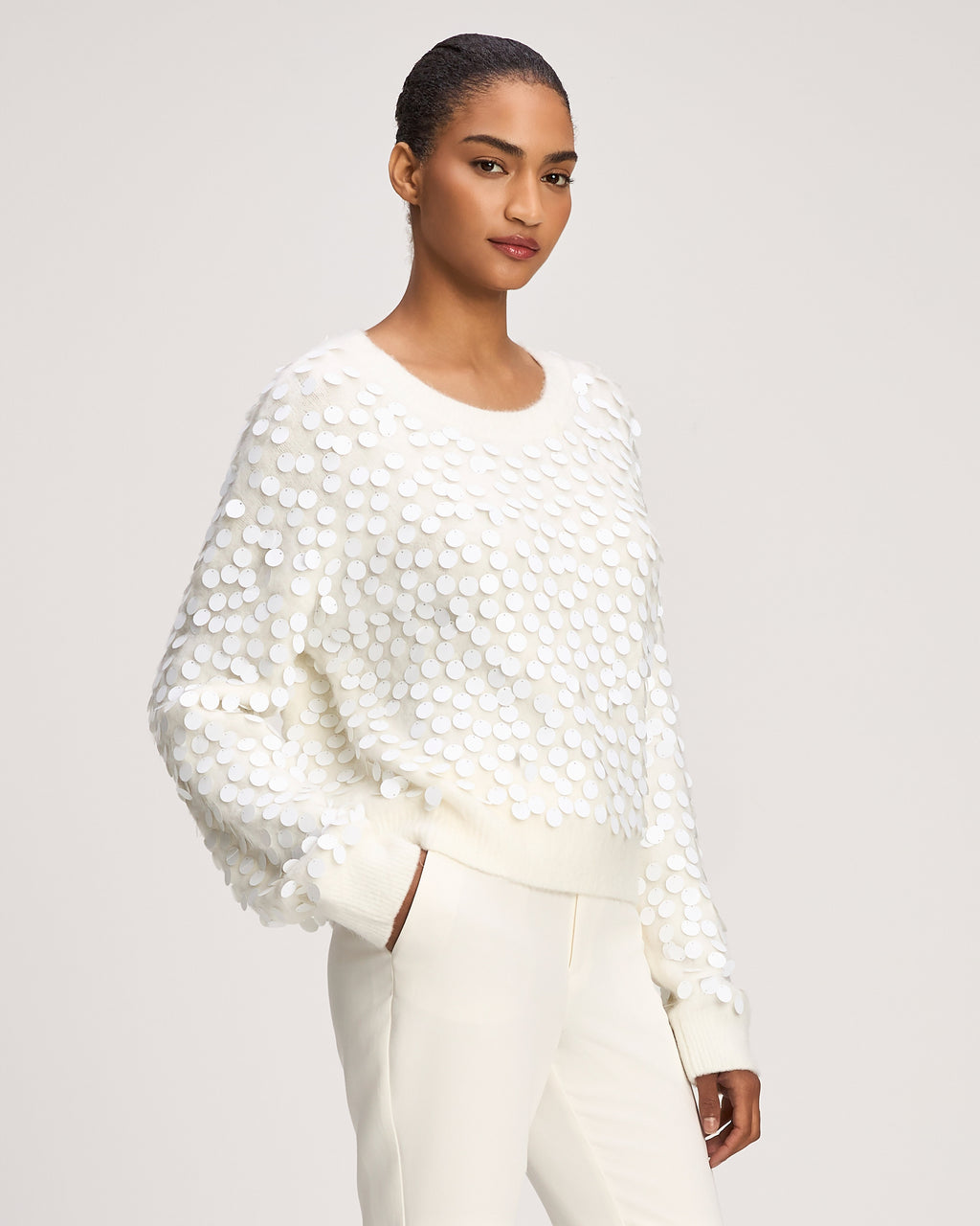 Briana Paillette Pullover