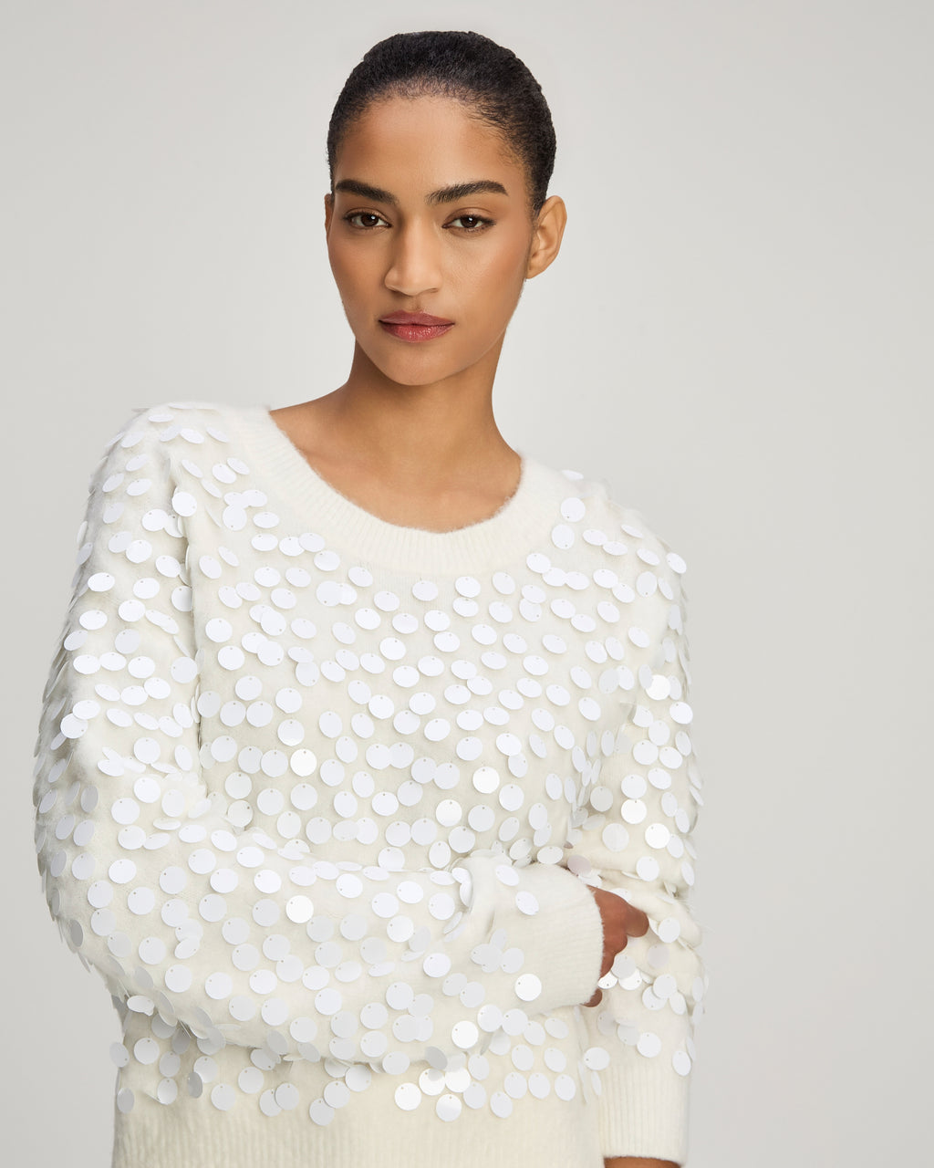 Briana Paillette Pullover