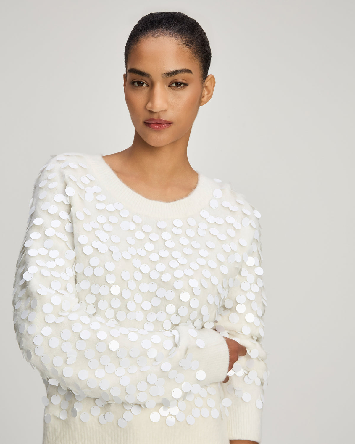 Briana Paillette Pullover