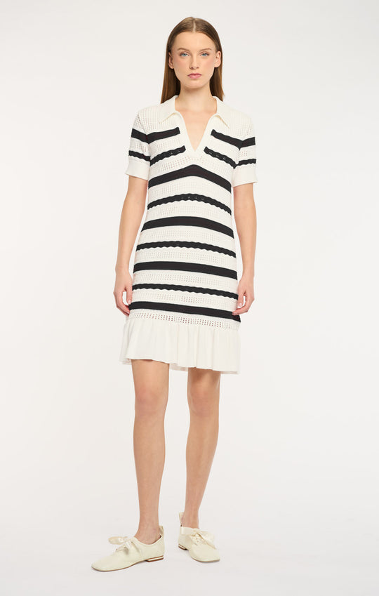 Clementine Knit Polo Dress