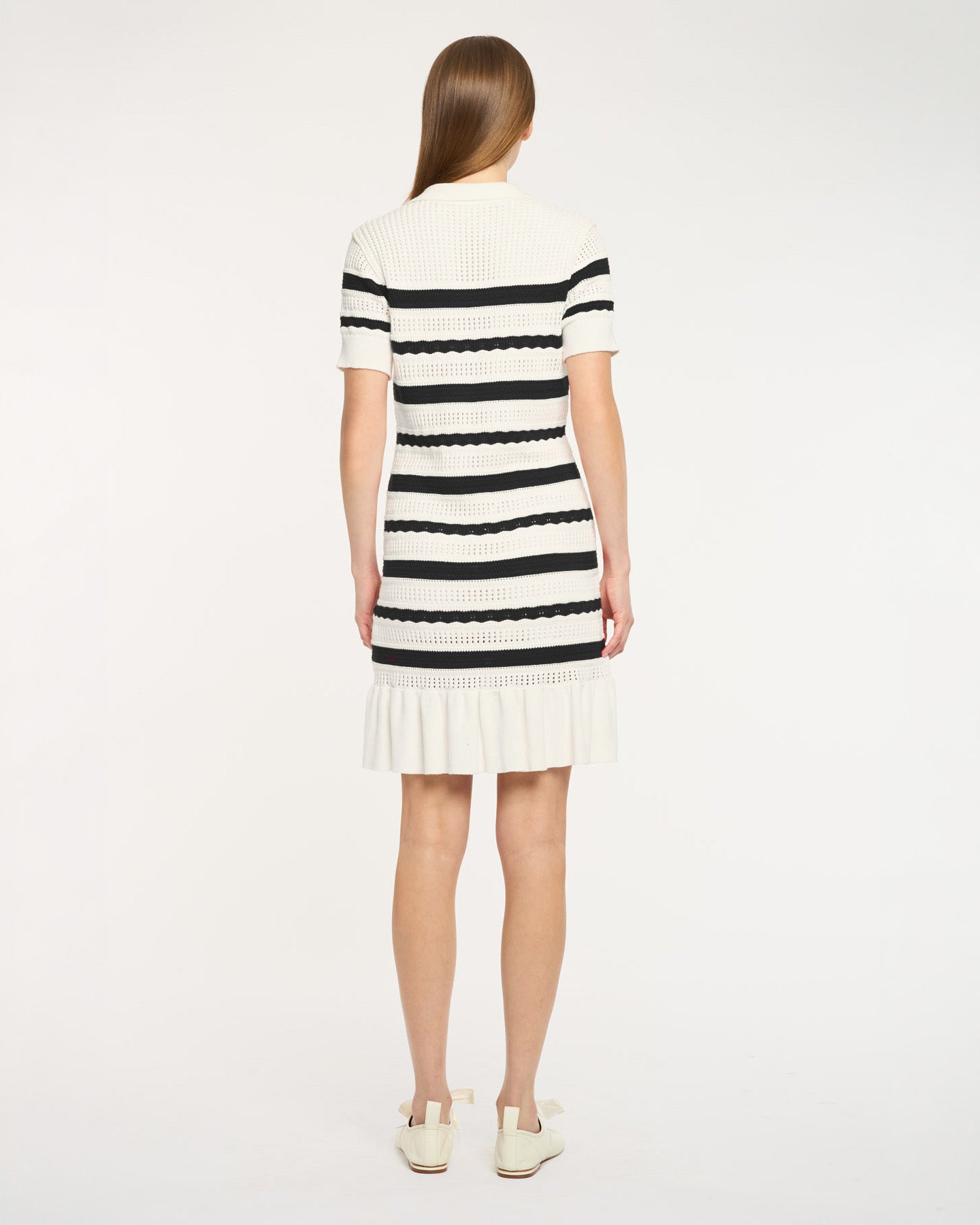 Clementine Knit Polo Dress