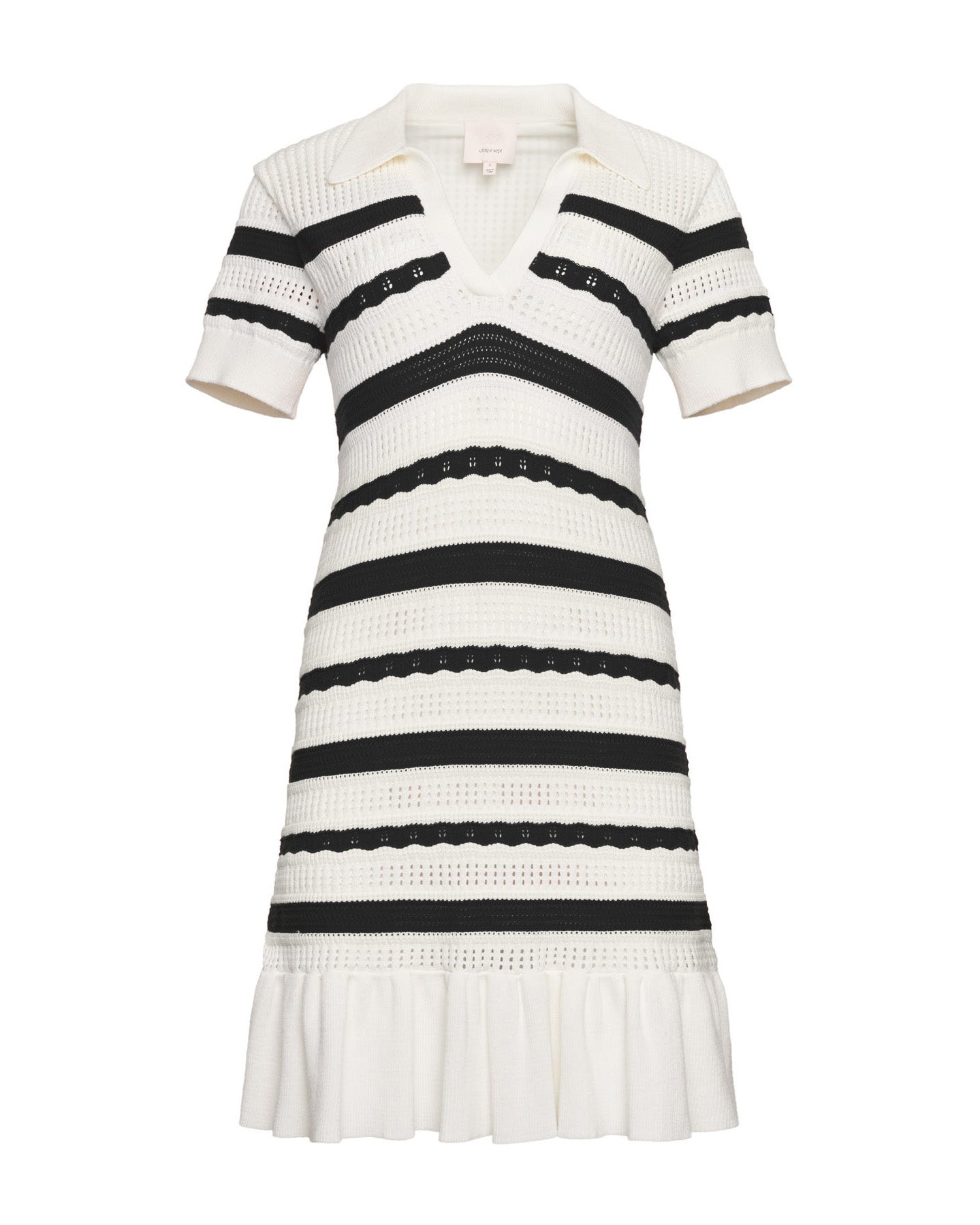 Clementine Knit Polo Dress