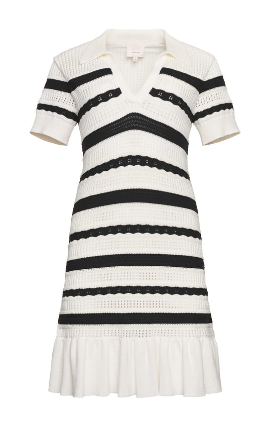 Clementine Knit Polo Dress