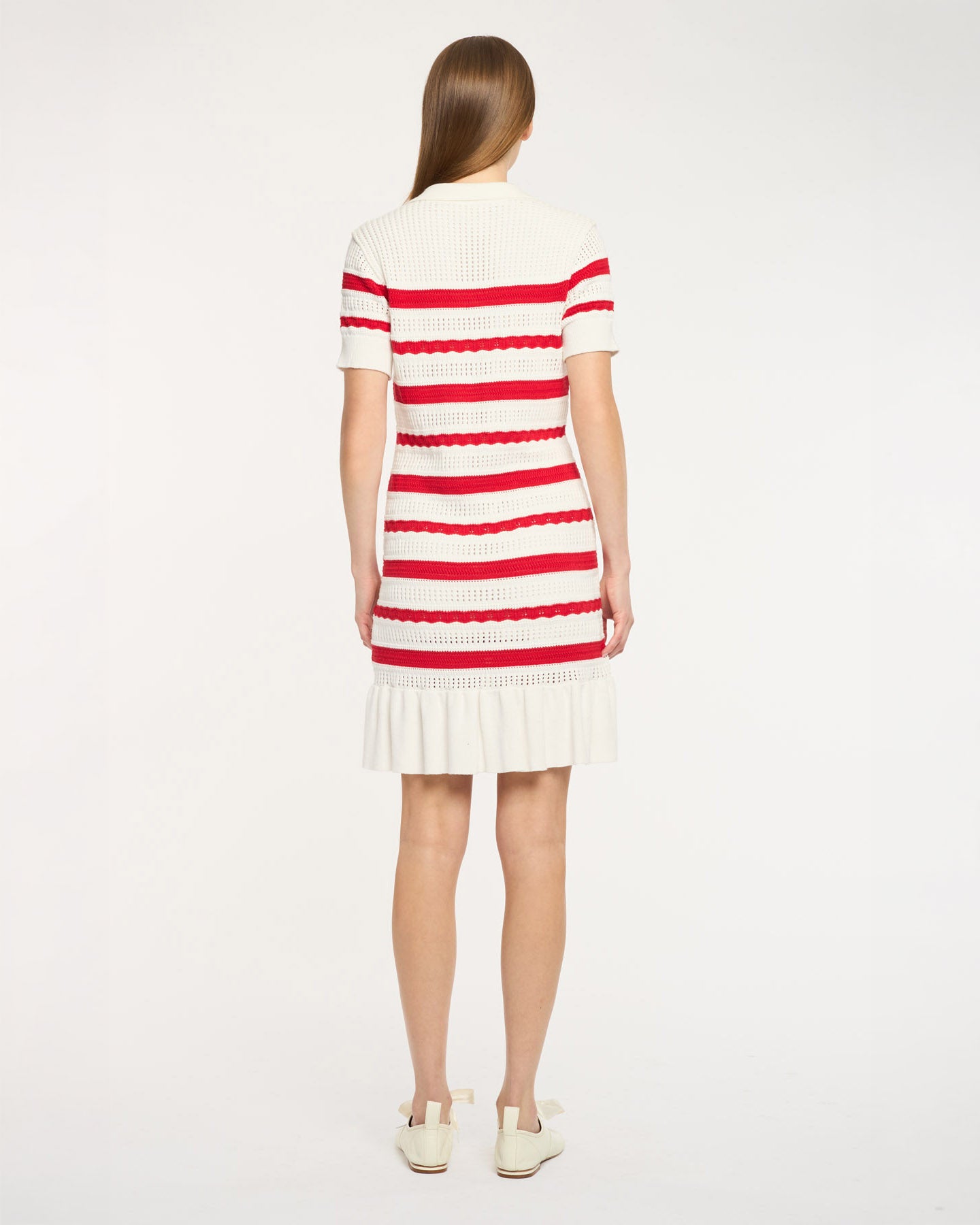 Clementine Knit Polo Dress