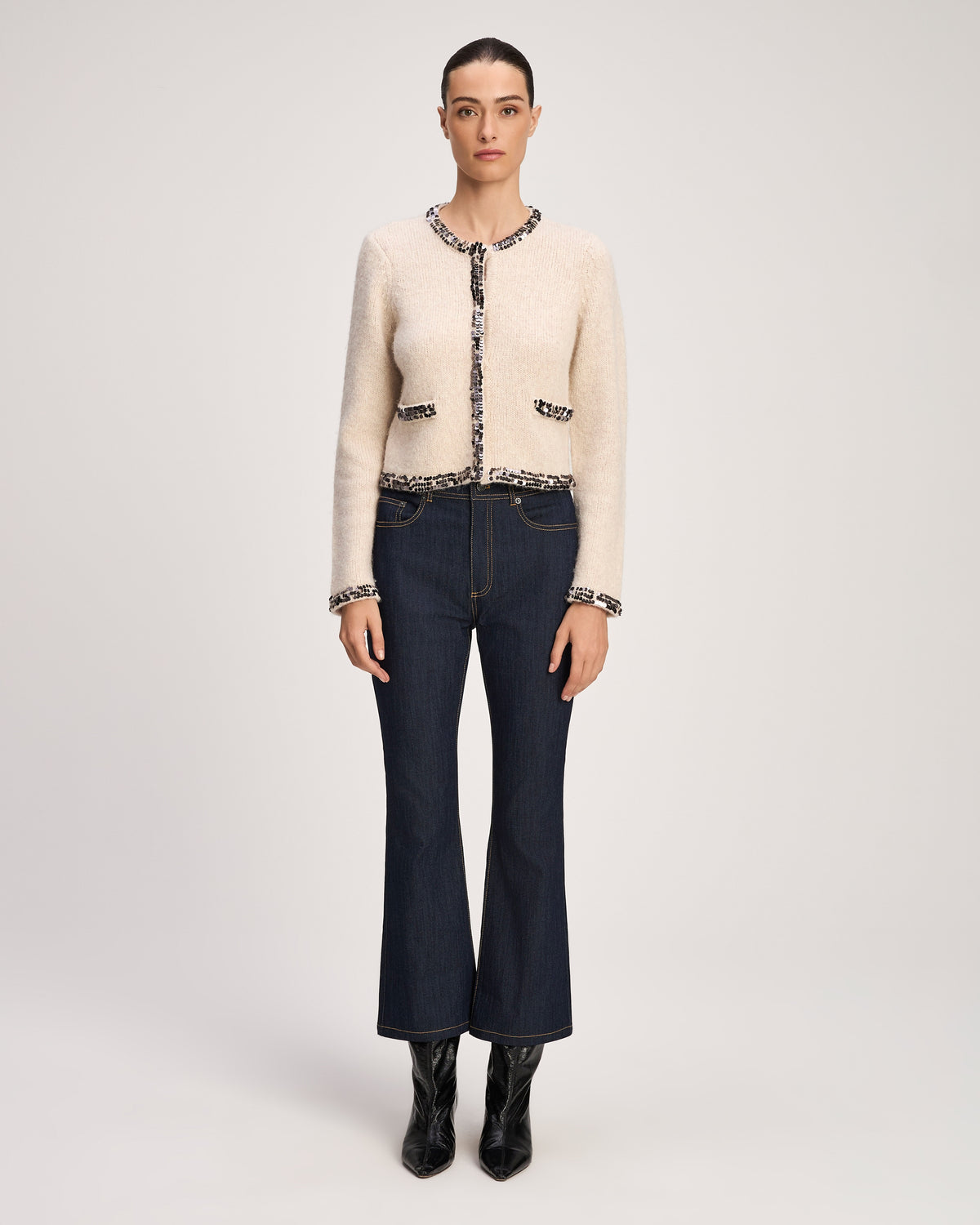Embellished Benoite Cardigan