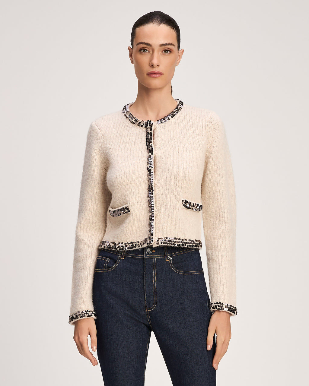 Embellished Benoite Cardigan