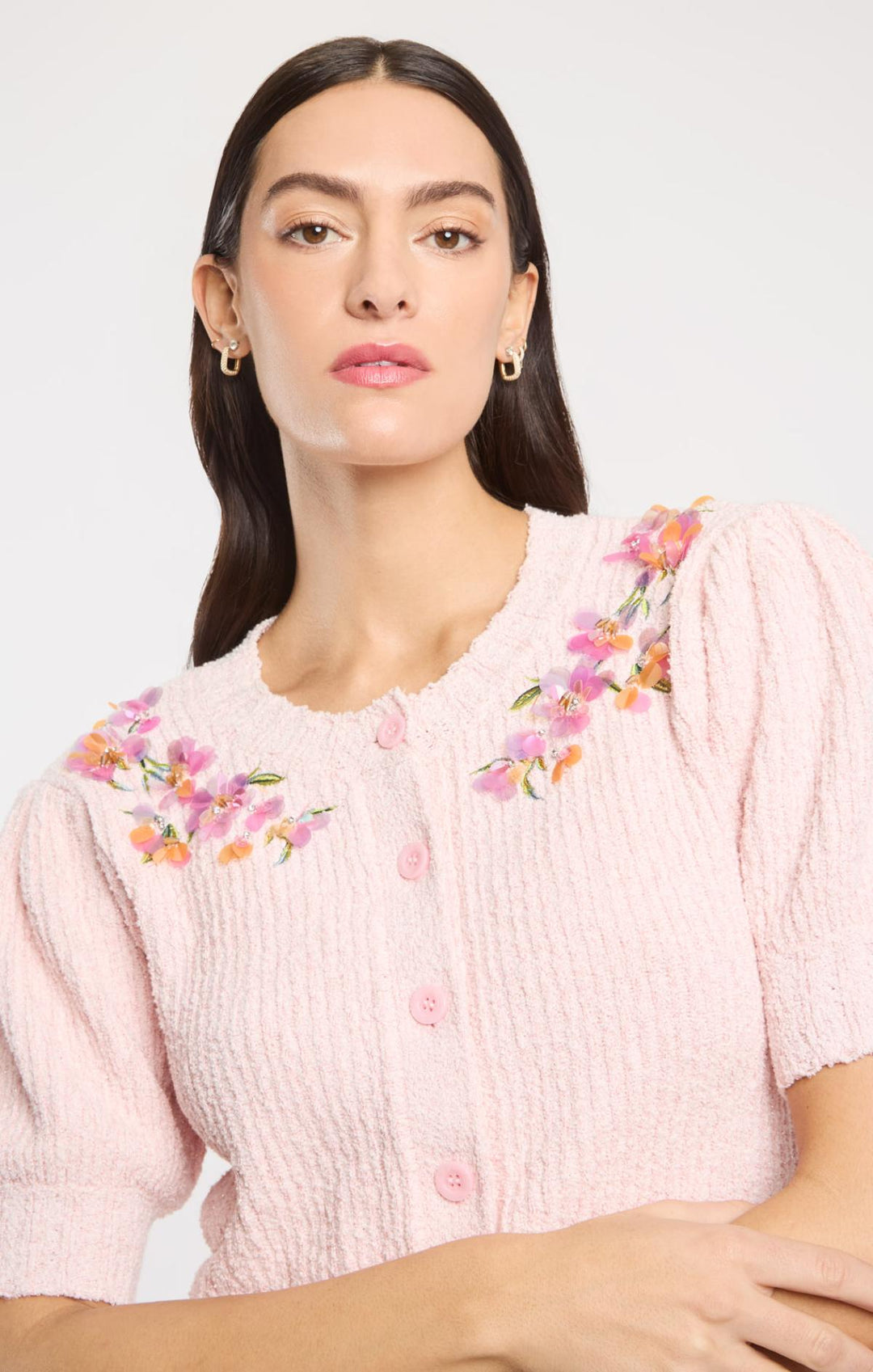 Millicent Trailing Iris Cardigan – Cinq à Sept