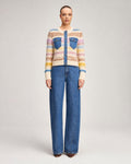 Suki Denim Combo Cardigan