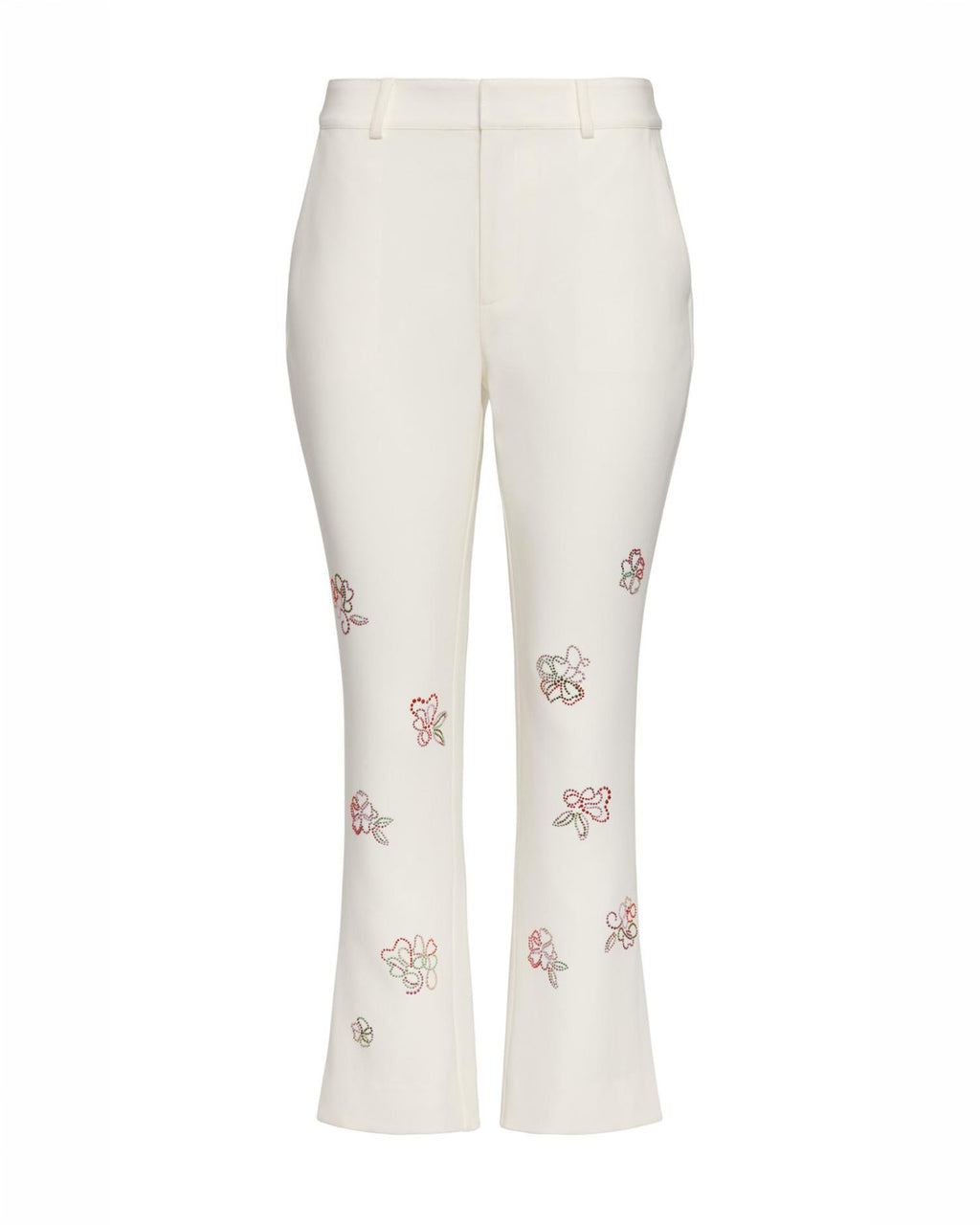 Blooming Linework Cropped Kerry Pant