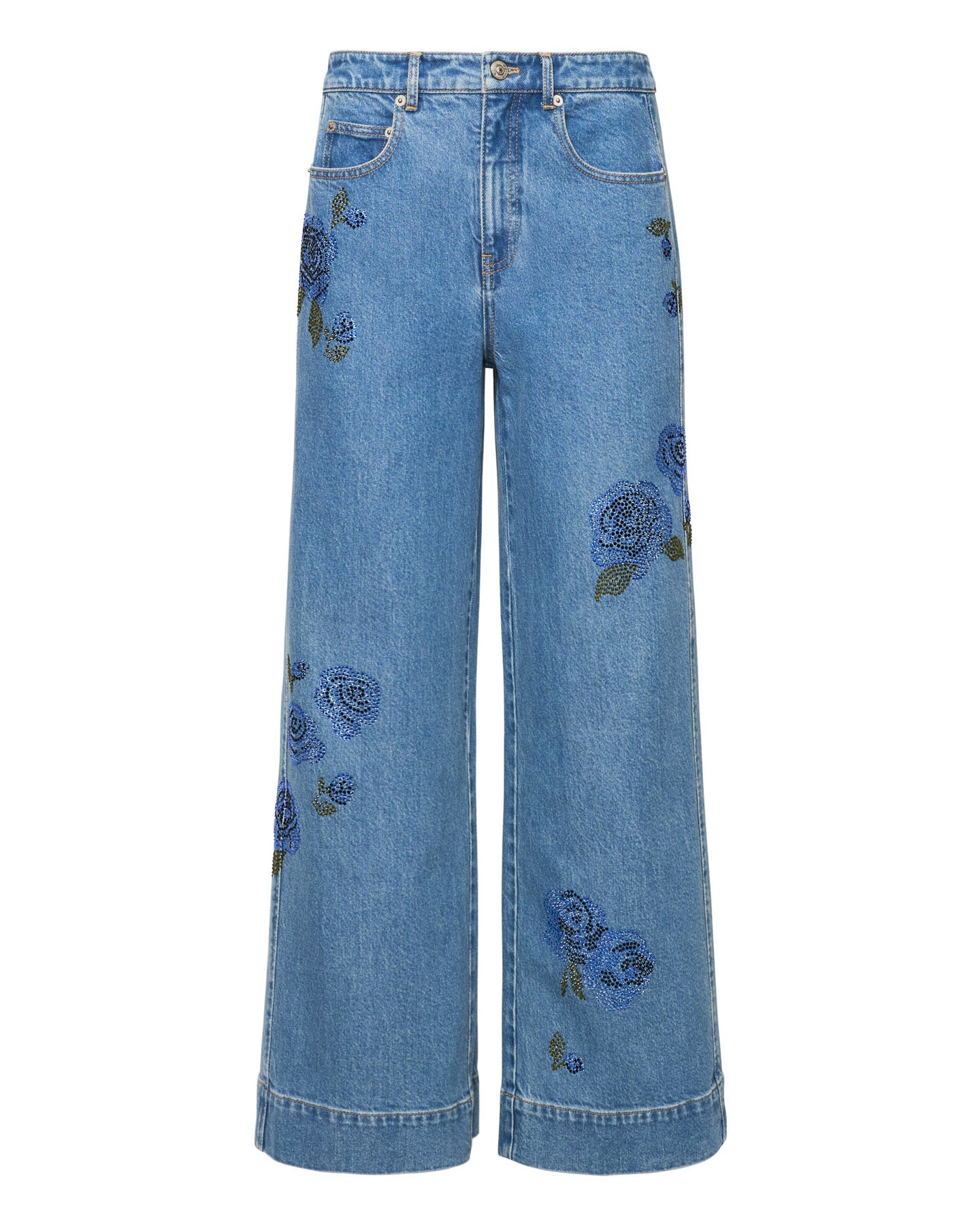 Heatset Roses Betsy Jeans