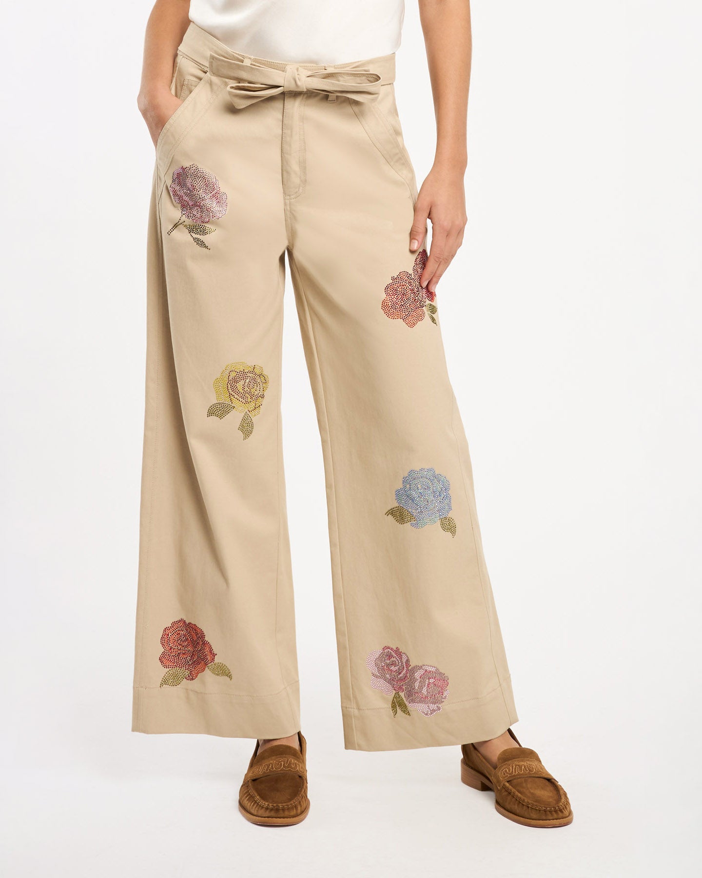 Heatset Roses Mylah Pant