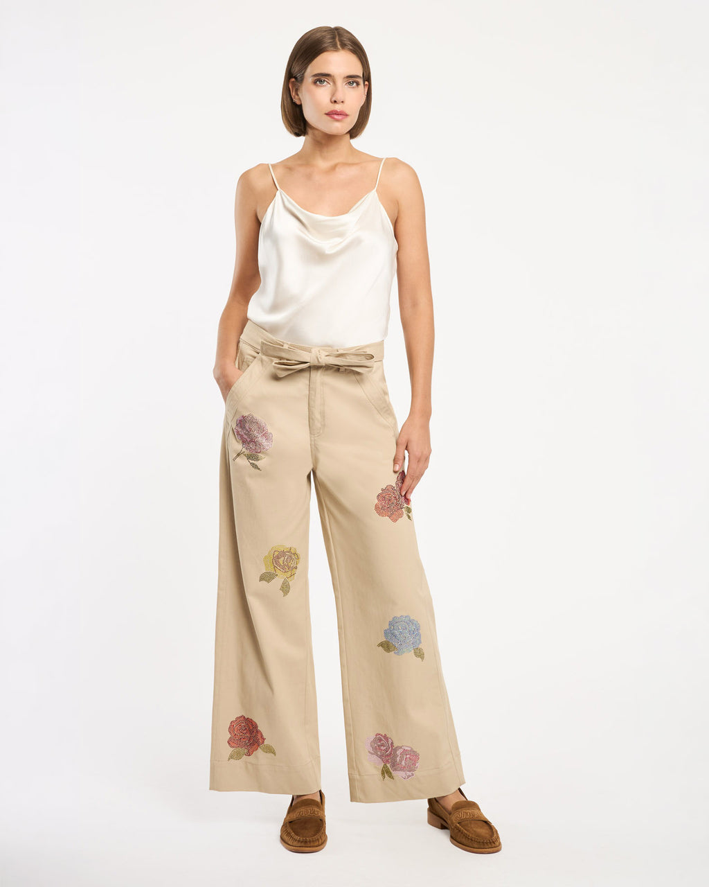 Heatset Roses Mylah Pant